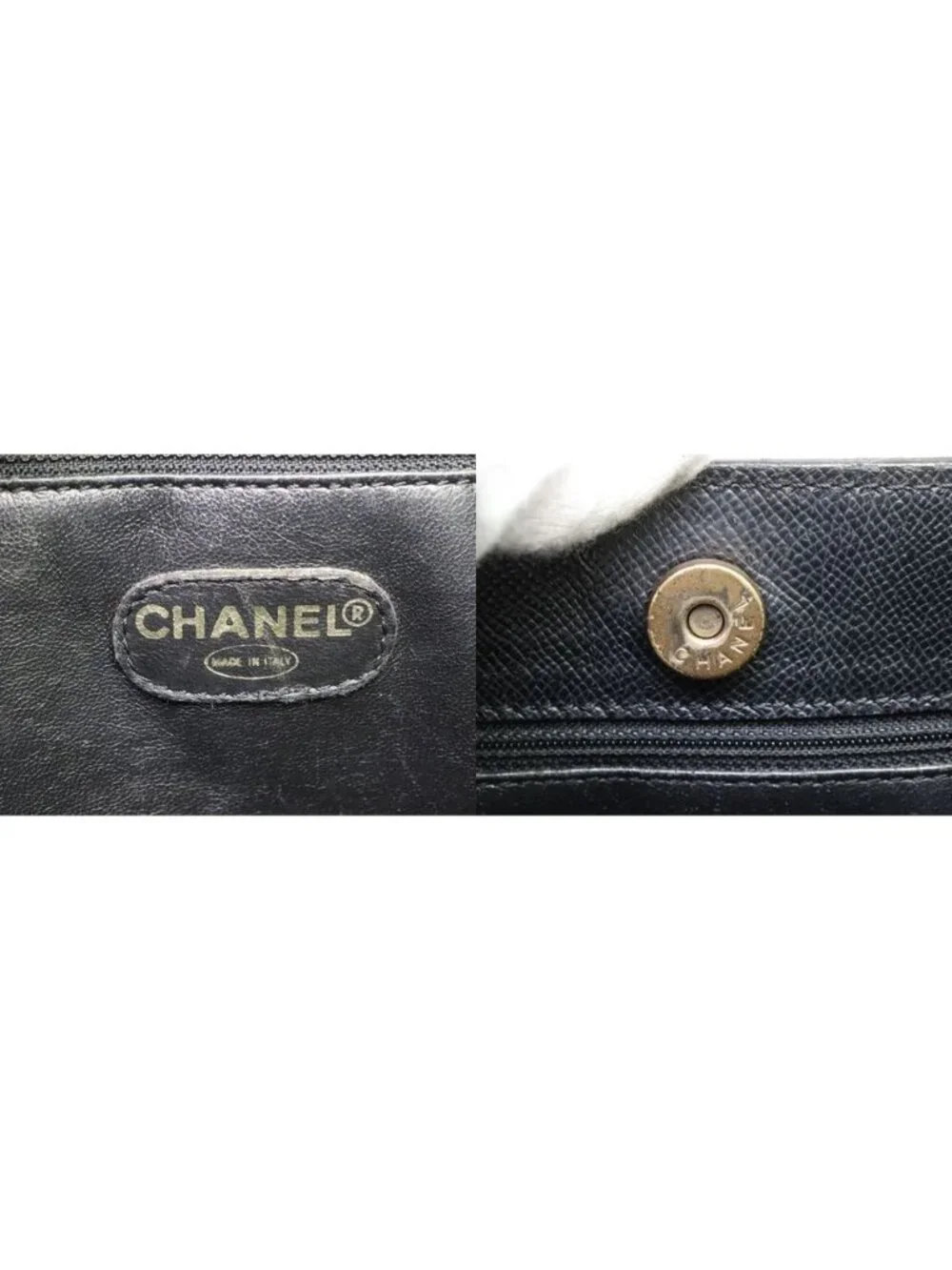 Chanel Caviar Leather Tote Bag